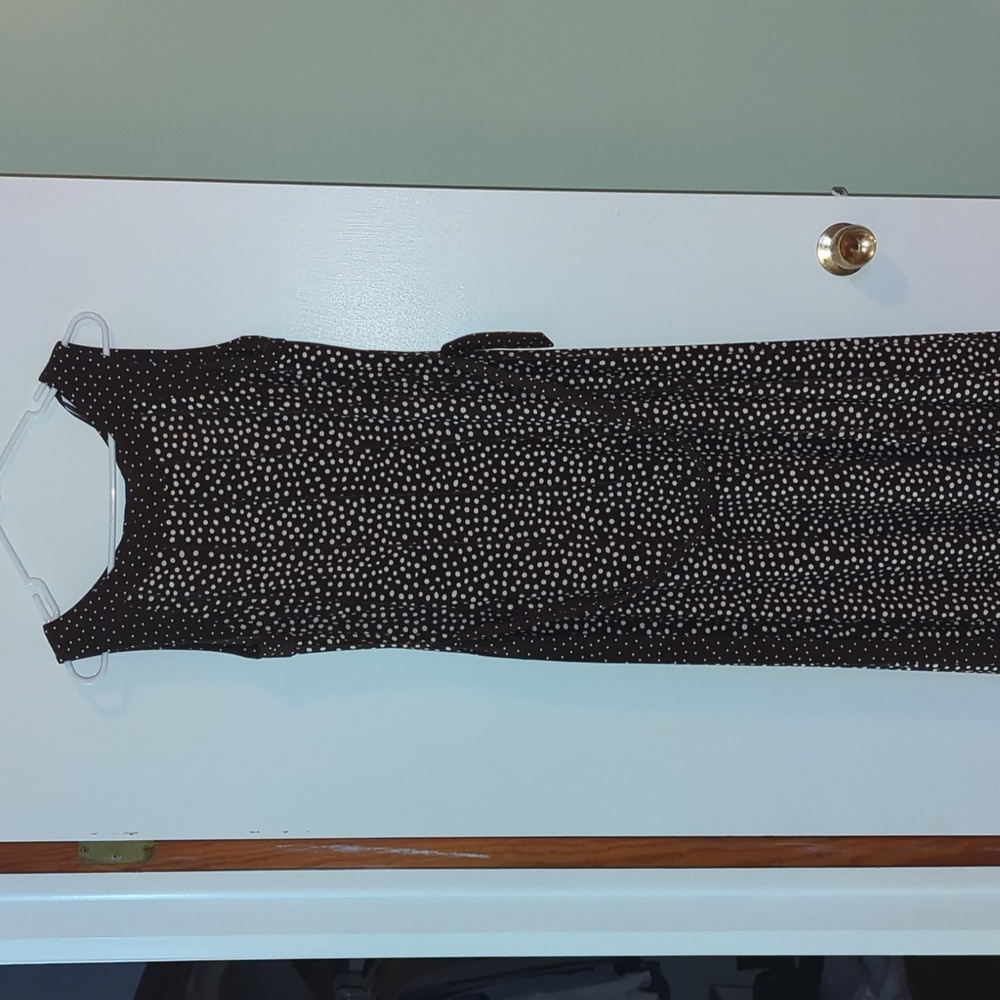 Brown Polka Dot Dress Size 12